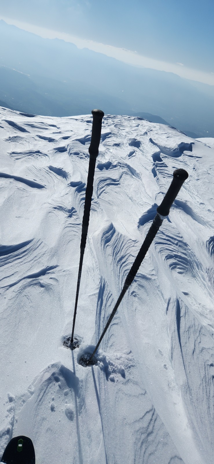 Sculptures ventées au sommet du Colon&nbsp;