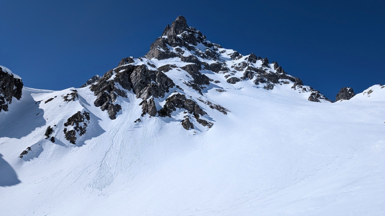 Le Grand Pic skié ce jour sur Skitour