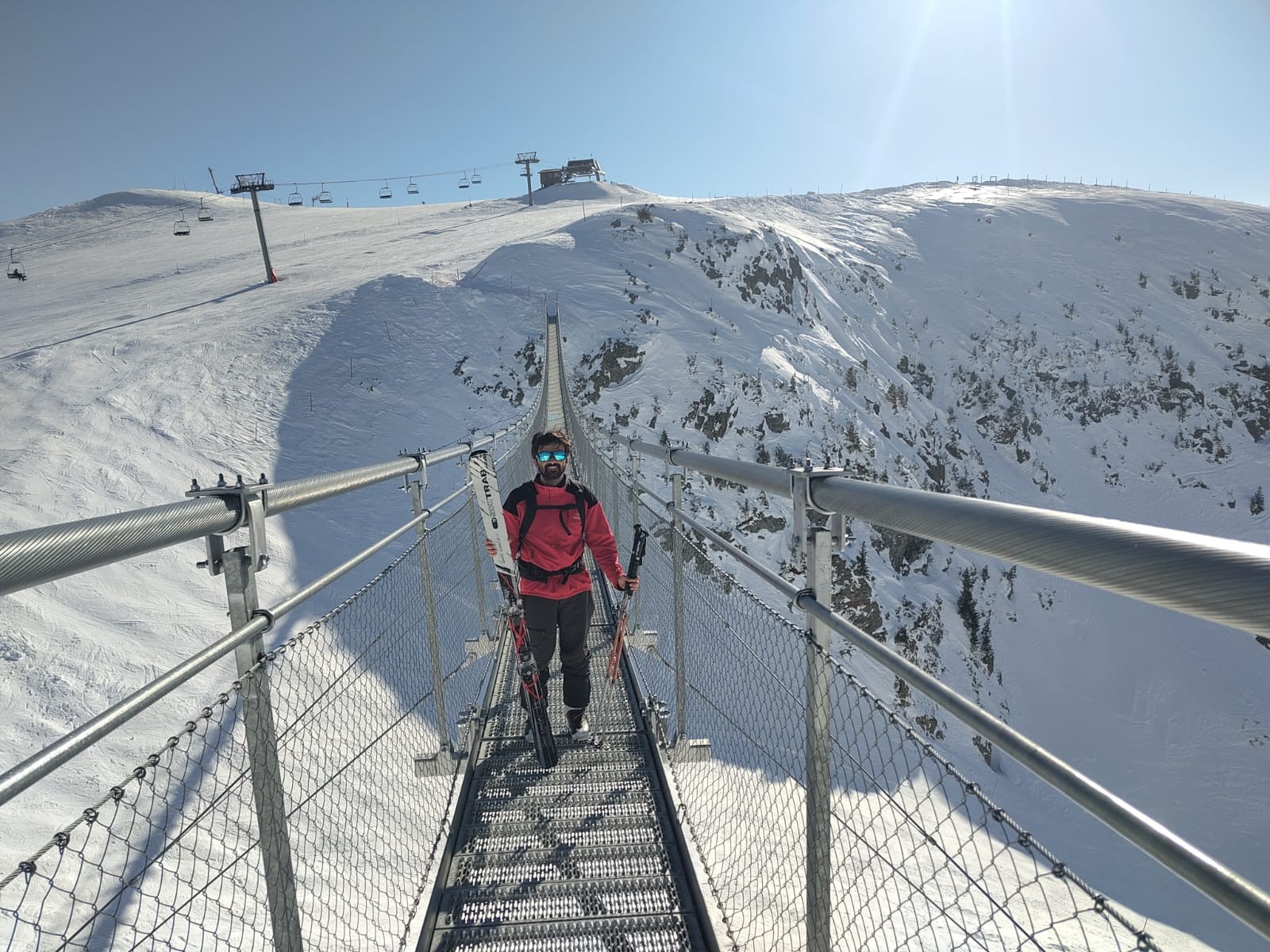 Pratique cette petite passerelle.