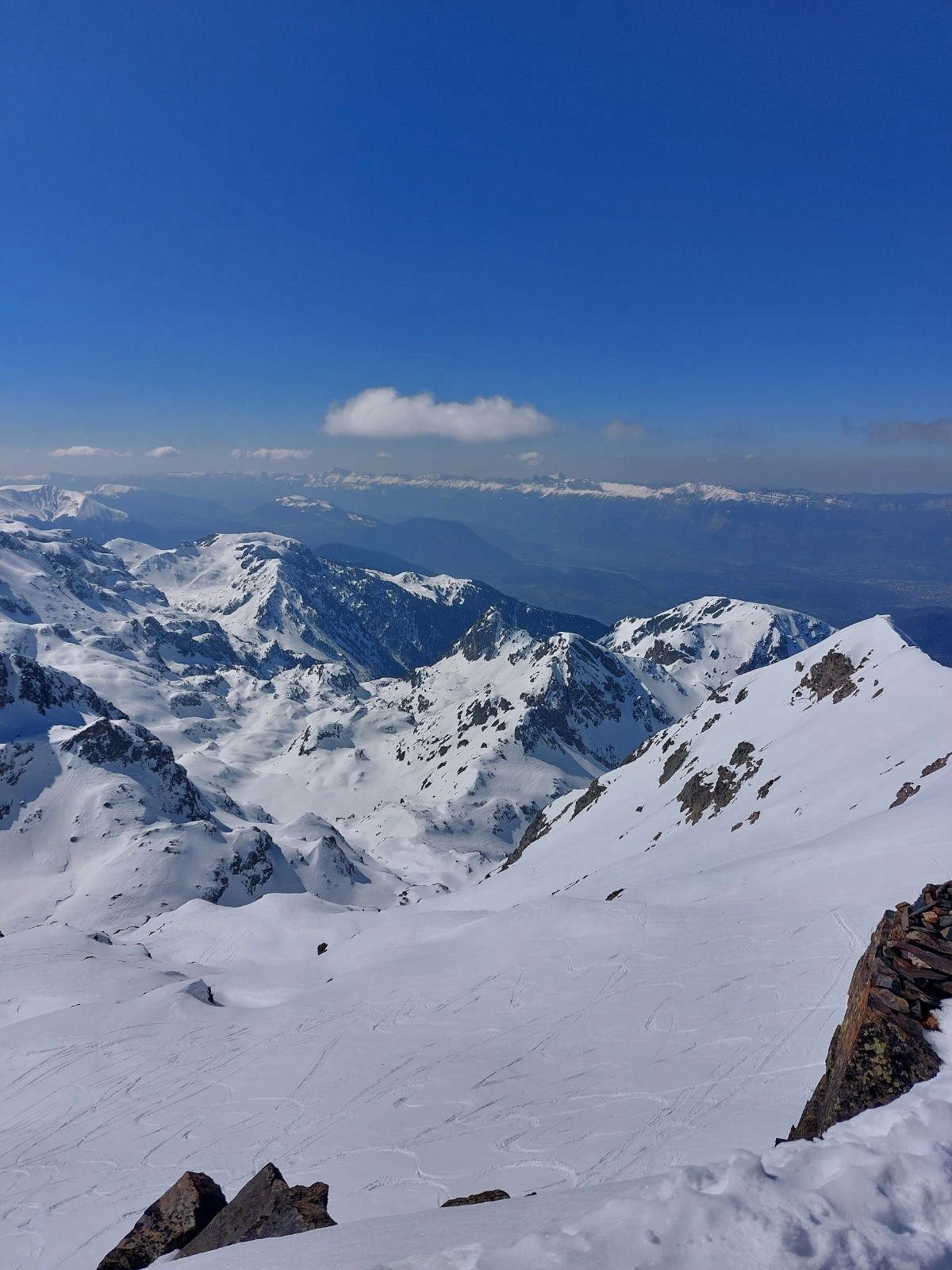 Depuis le sommet de la Grande Lance&nbsp;