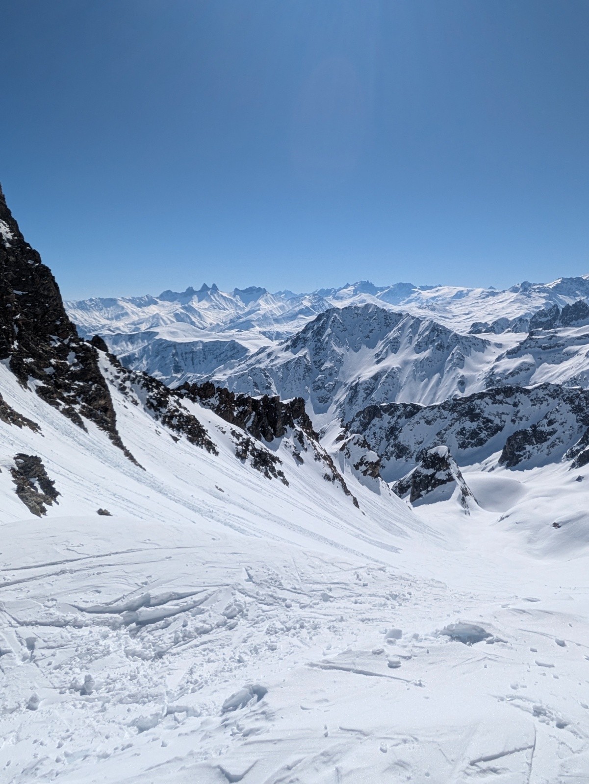#7 Début de la descente, plein sud Début de la descente, plein sud
