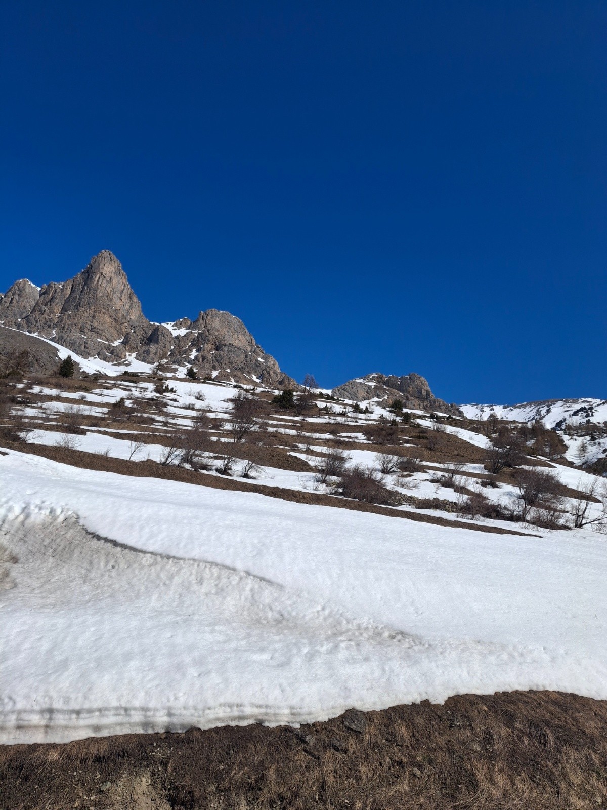 &nbsp;Depuis la route