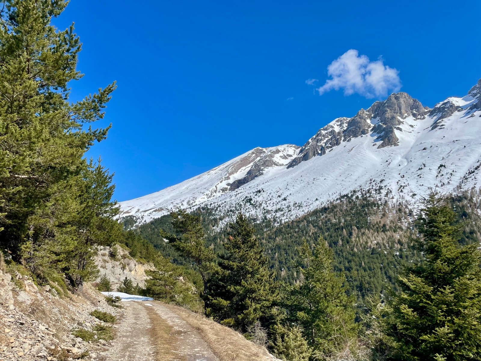 &nbsp;La piste d’acces