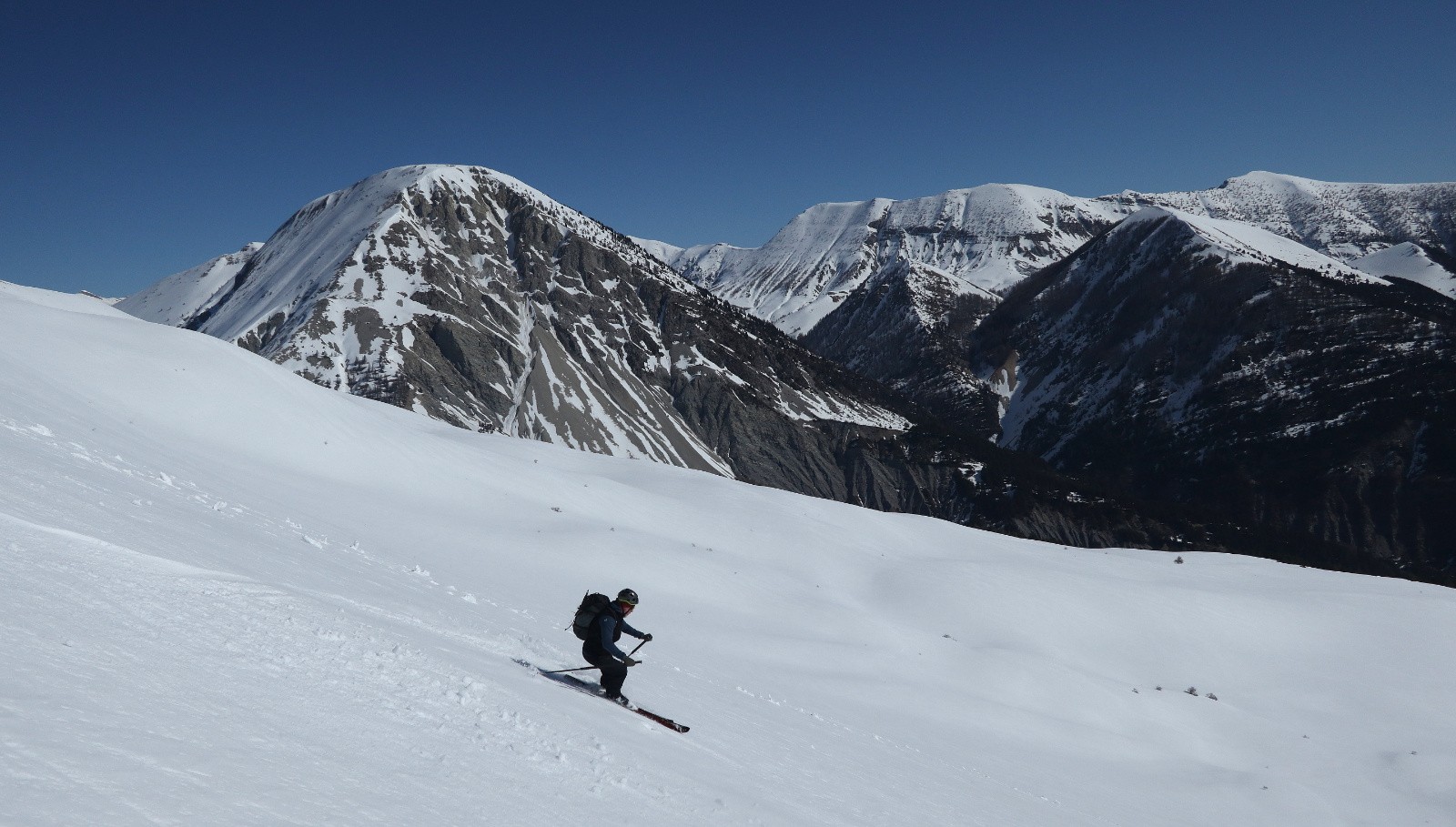 #11 Devant la Mgne de Boule et le Sommet de Denjuan Devant la Mgne de Boule et le Sommet de Denjuan