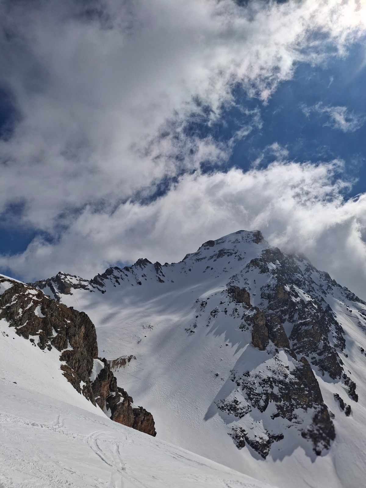 &nbsp;Tête de la Cassille &nbsp;Nord - 2 pers dans la face