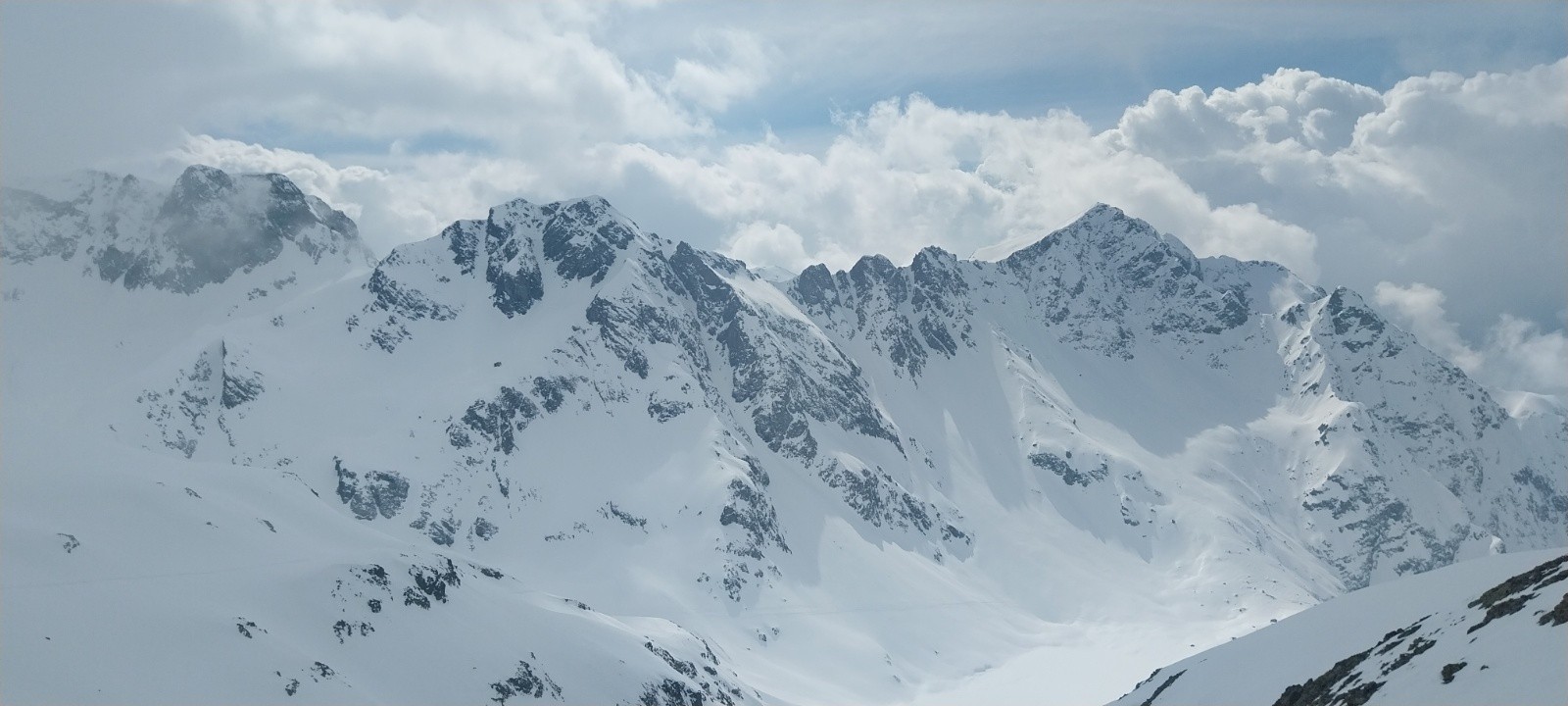 #20 Pic couttet et grande lance de Domène, enfin l Pic couttet et grande lance de Domène, enfin l'éclaircie