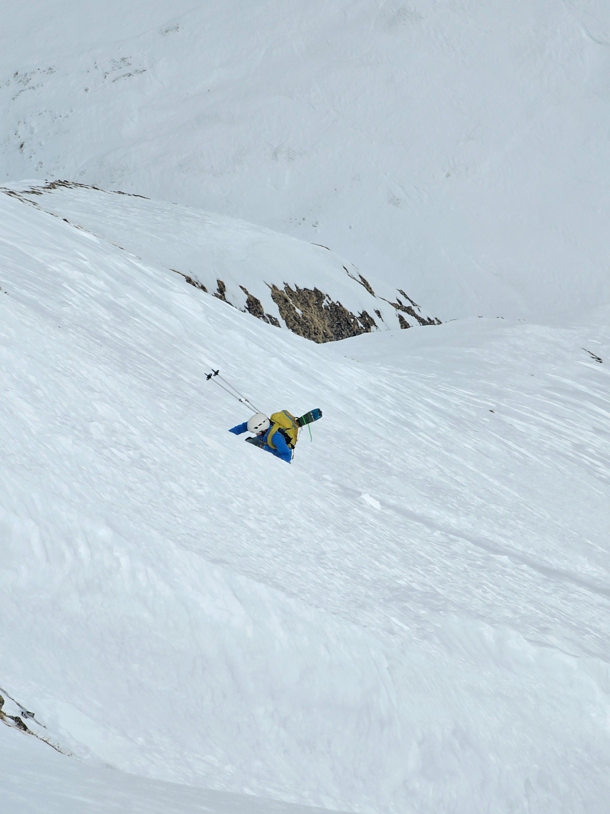 Loïc entrain de se débattre dans le \
