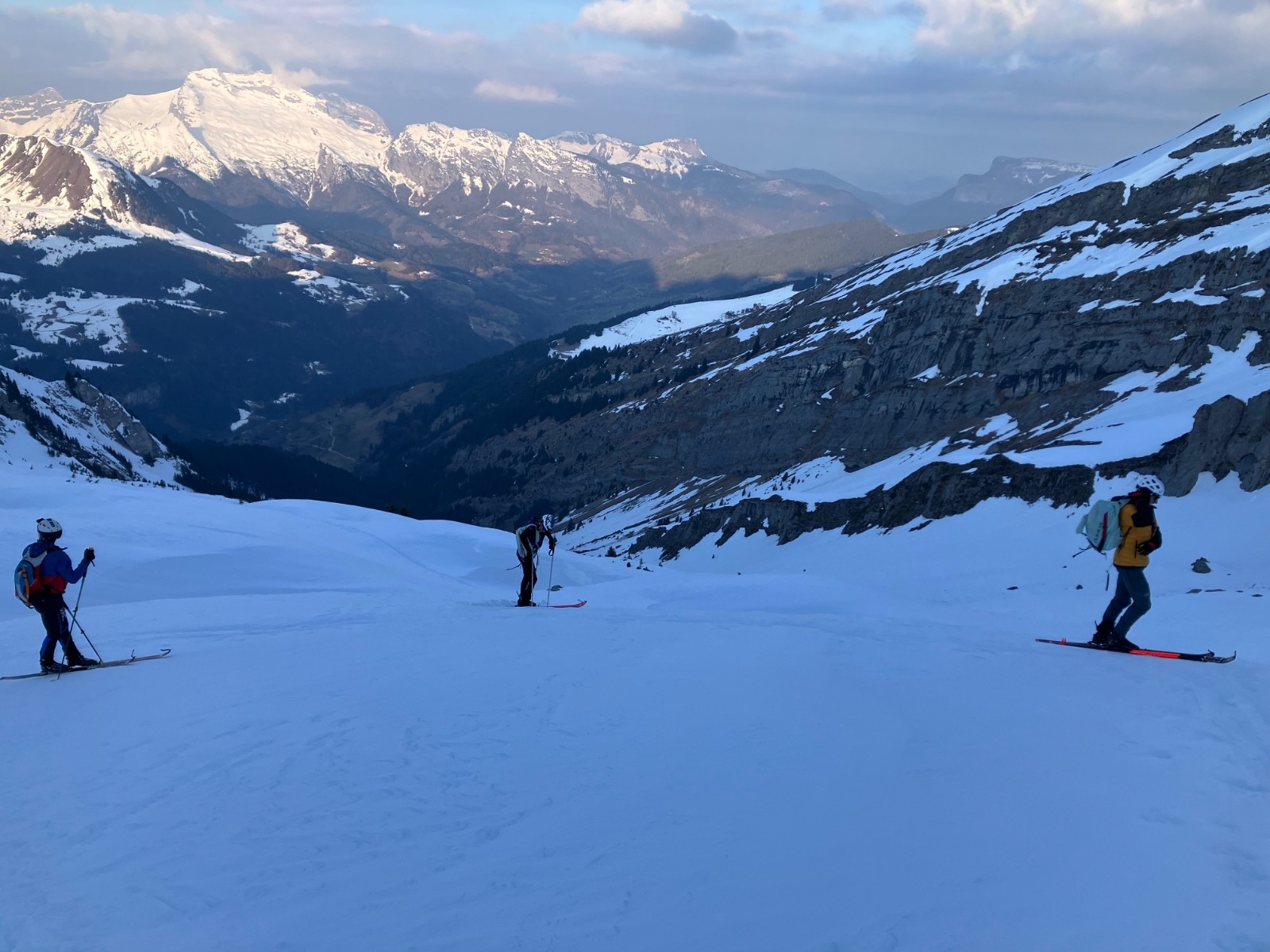 L’équipe dans blonniere