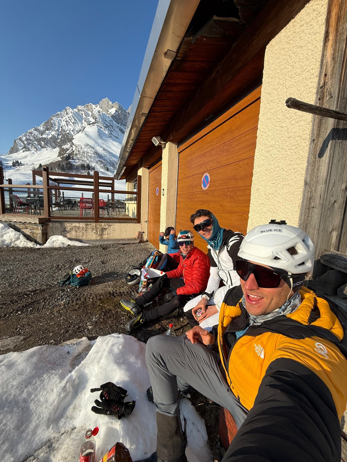 Casse croute au col des aravis