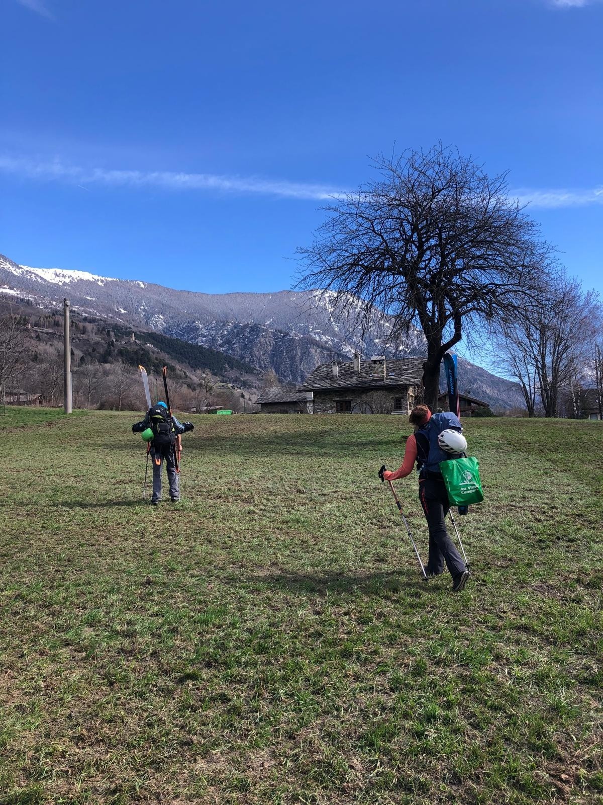 J1 Début du séjour à Morgex&nbsp;