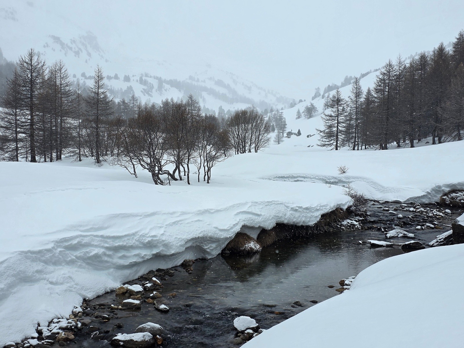 #21 Temps couvert a J3 pour remonter vers la haute vallée Temps couvert a J3 pour remonter vers la haute vallée