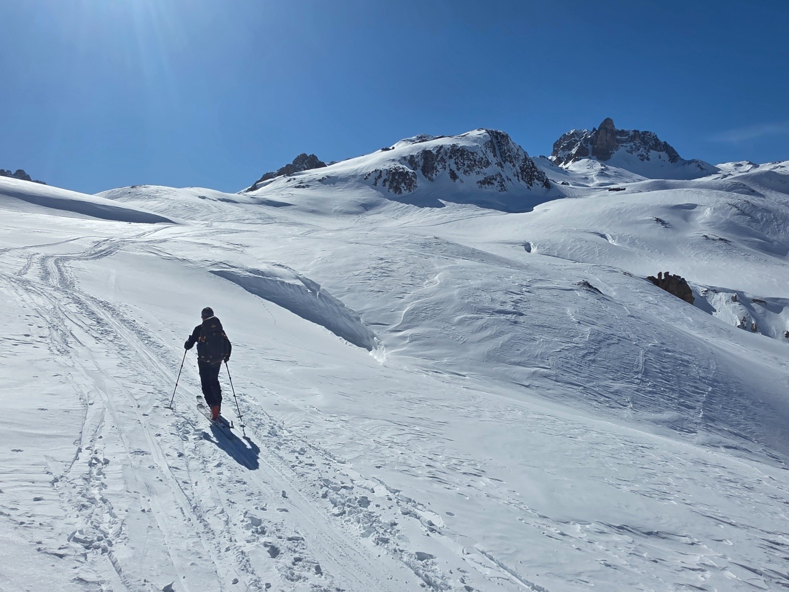 #2 Dans la montee vers le refuge du Thabor. Dans la montee vers le refuge du Thabor.