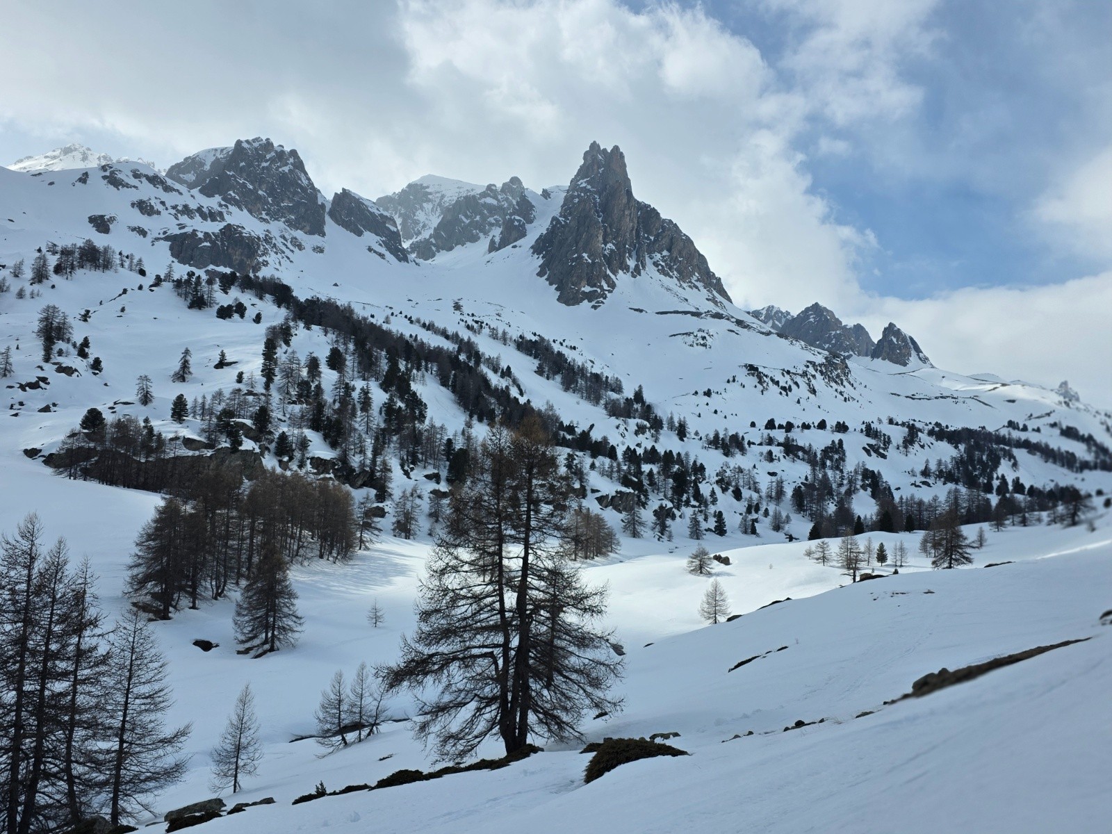 #19 Descente vers le refuge Laval Descente vers le refuge Laval