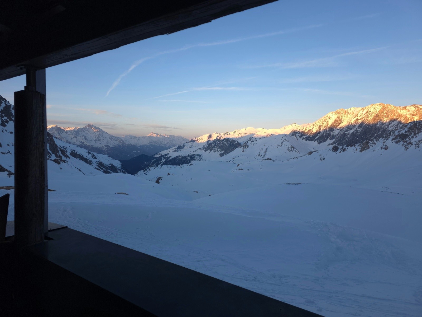 #5 Coucher de soleil depuis le refuge Coucher de soleil depuis le refuge