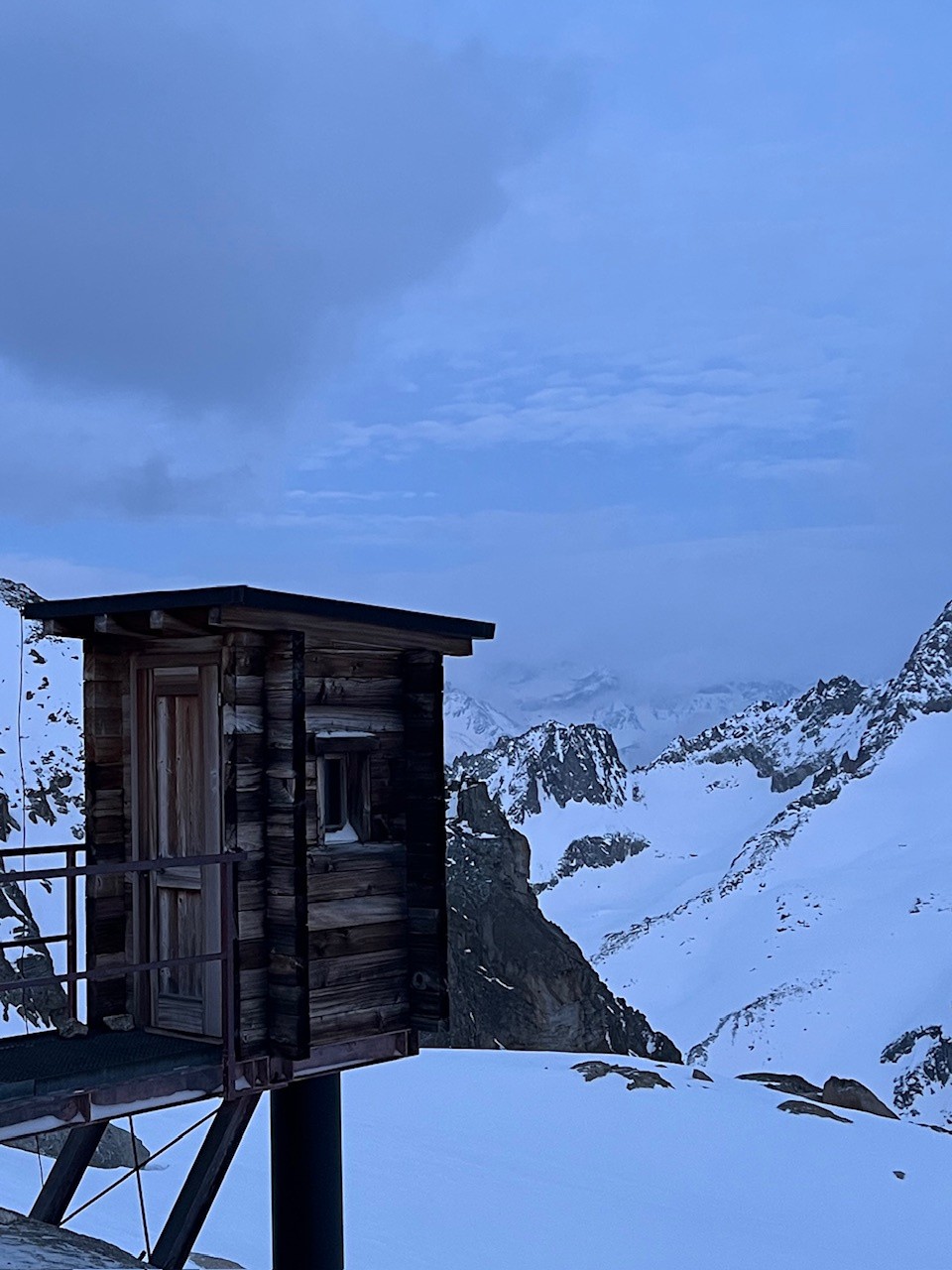 Les toilettes de la cabane