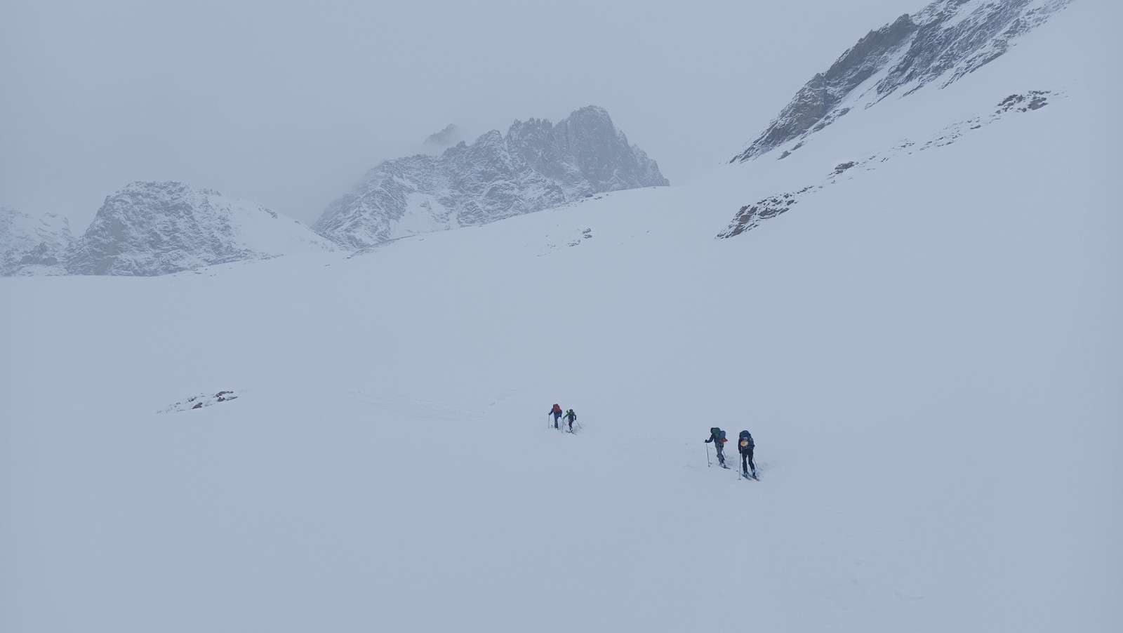Belle ambiance au départ