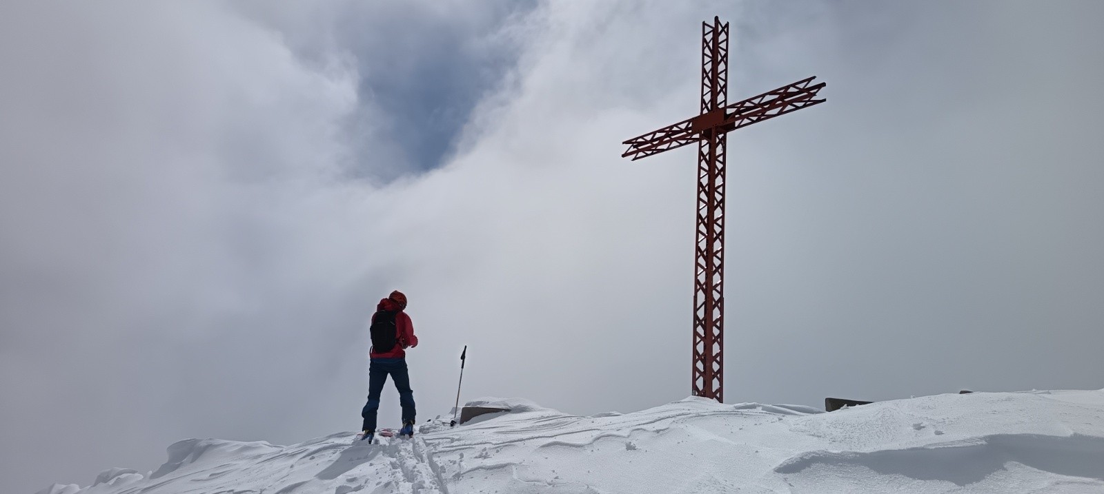 Gd Som, rencontre du jour sur la crête qui a fini le boulot.&nbsp;