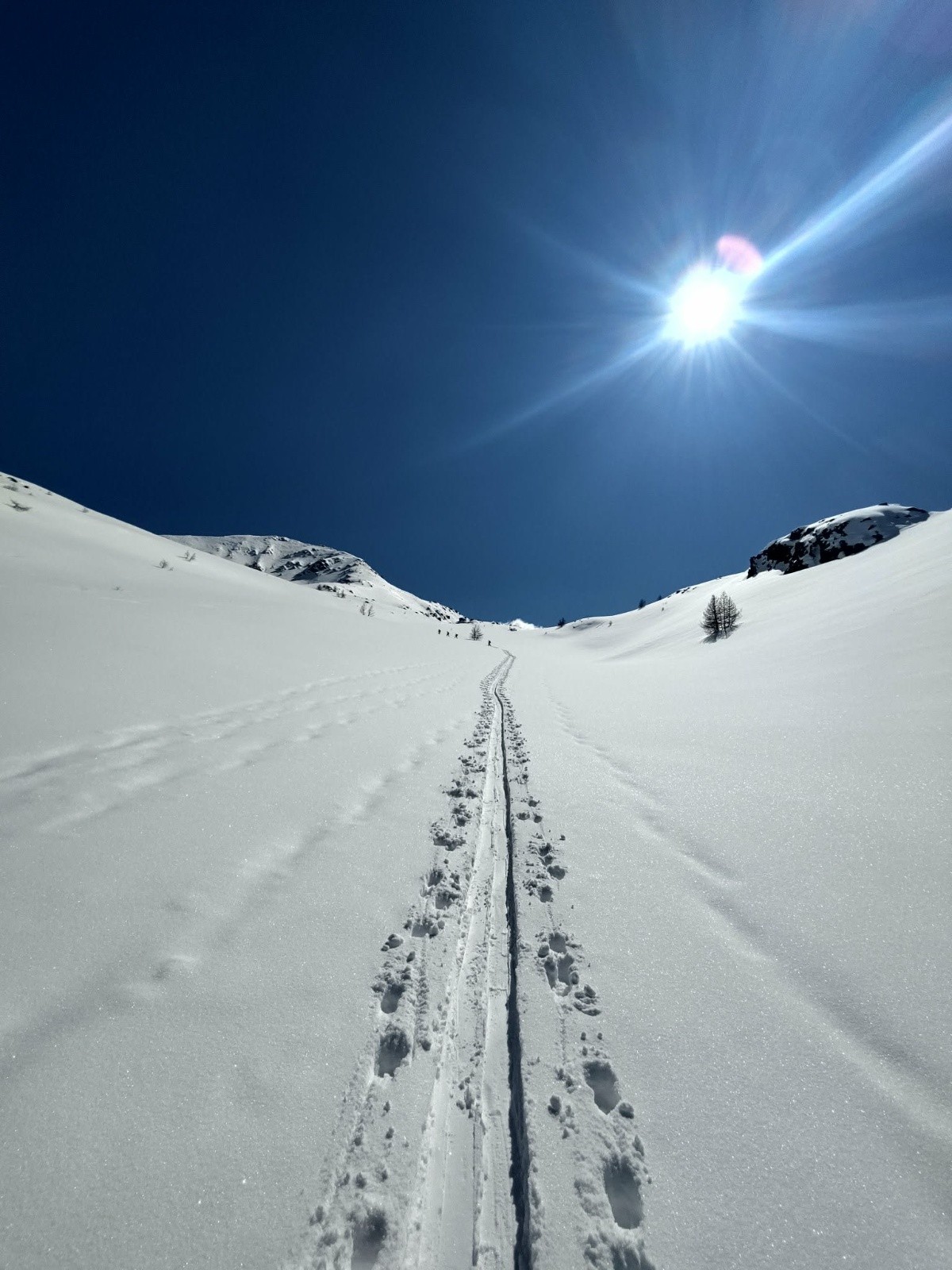 Seconde montée vers Cristol, toujours