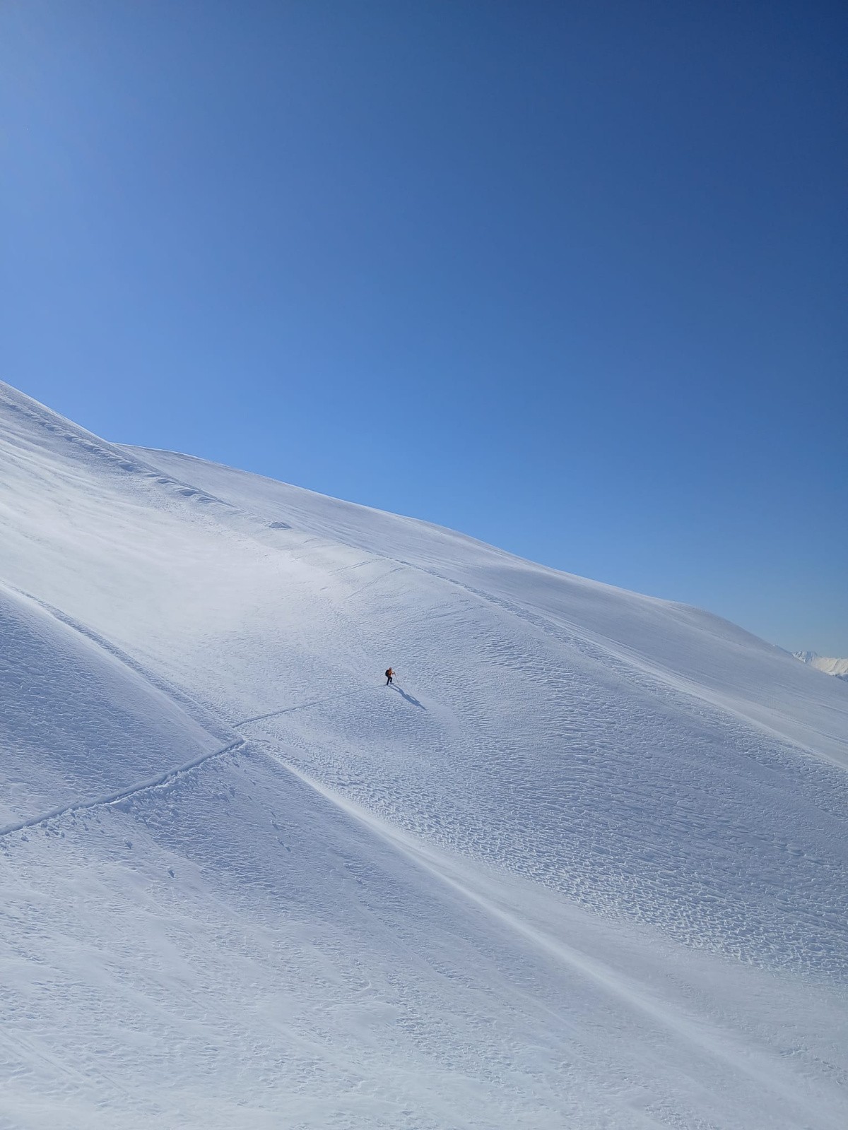 On fait la trace vers Côte Belle&nbsp;😜