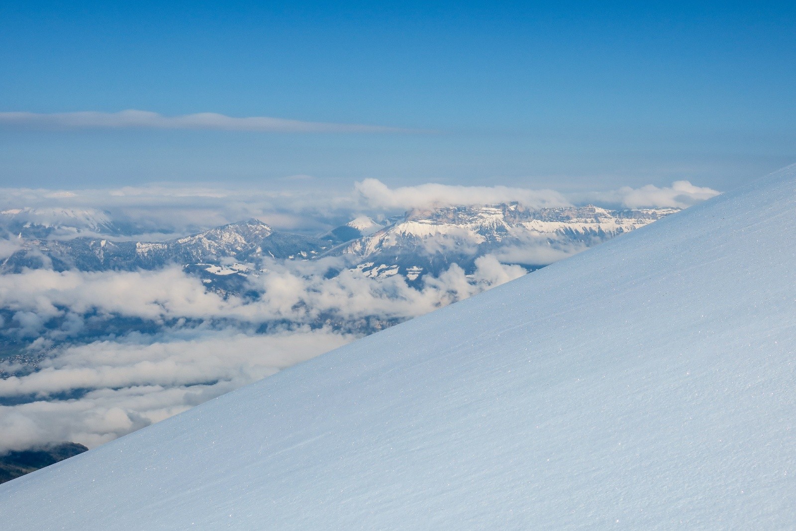 La Dent de Crolles se cache&nbsp;