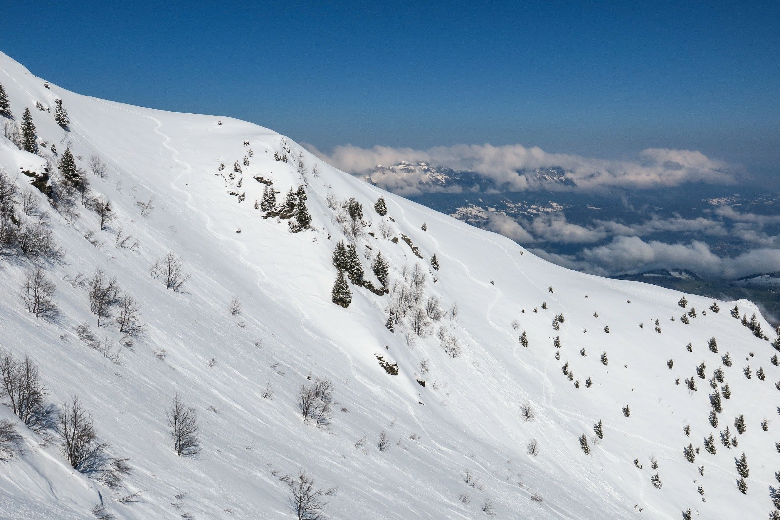 Les deux premiières descentes&nbsp;