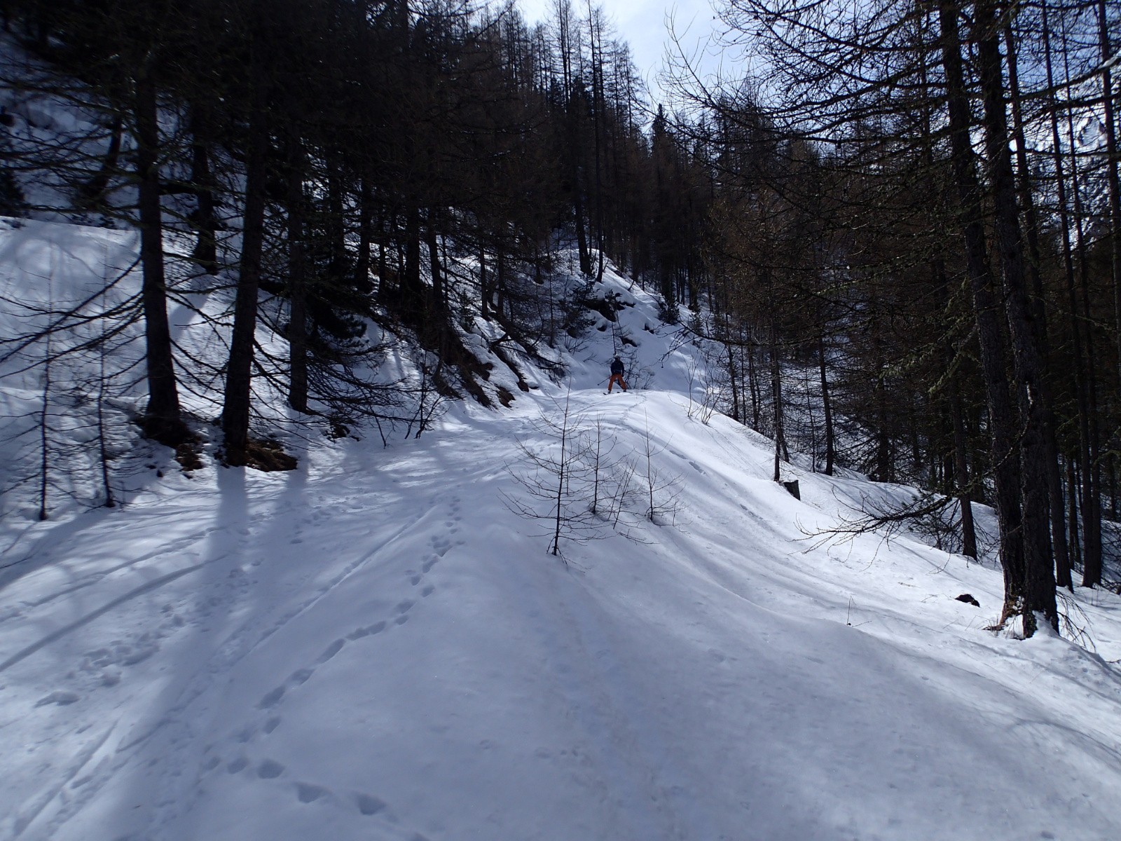 Prudence sur la piste, y'a des \