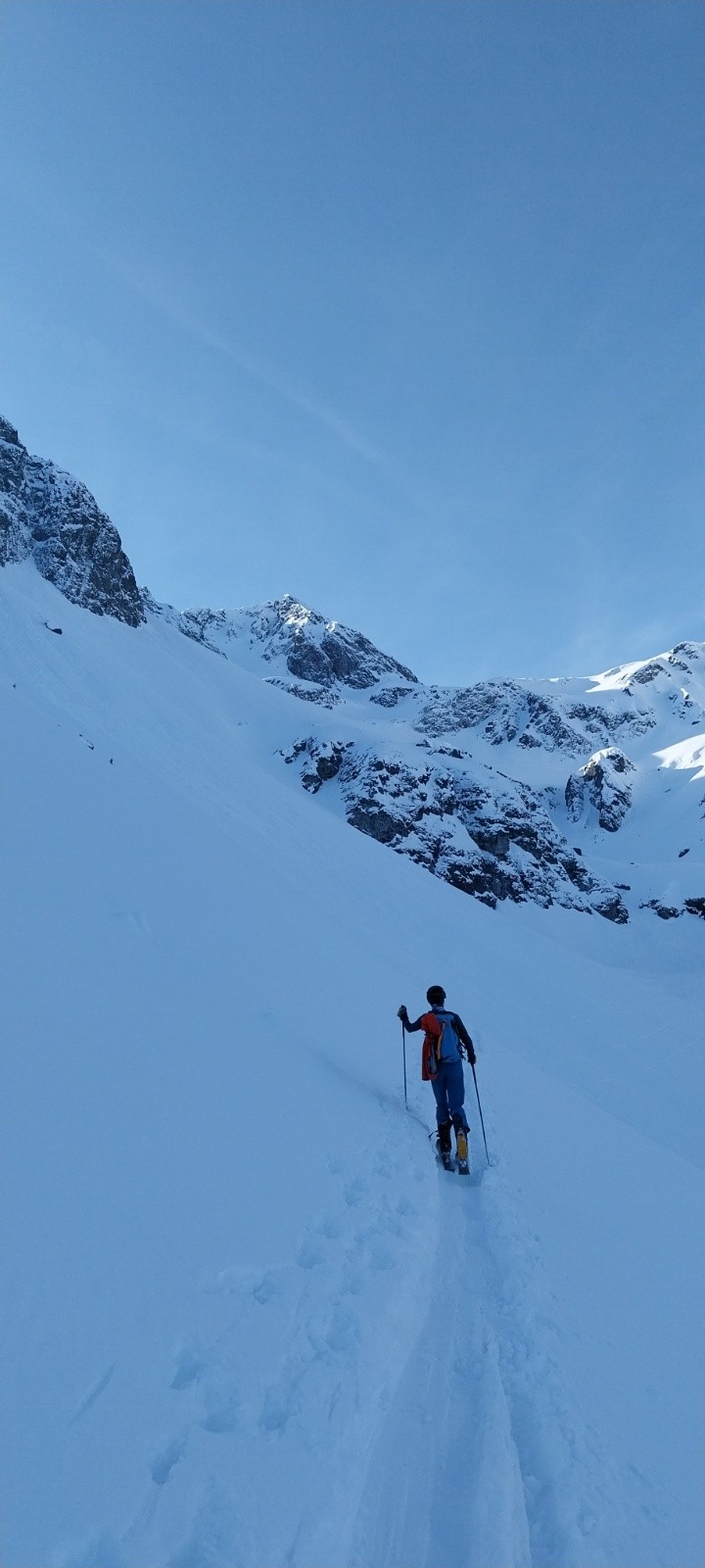 Pic de la Pierre depuis le lac de Crop&nbsp;