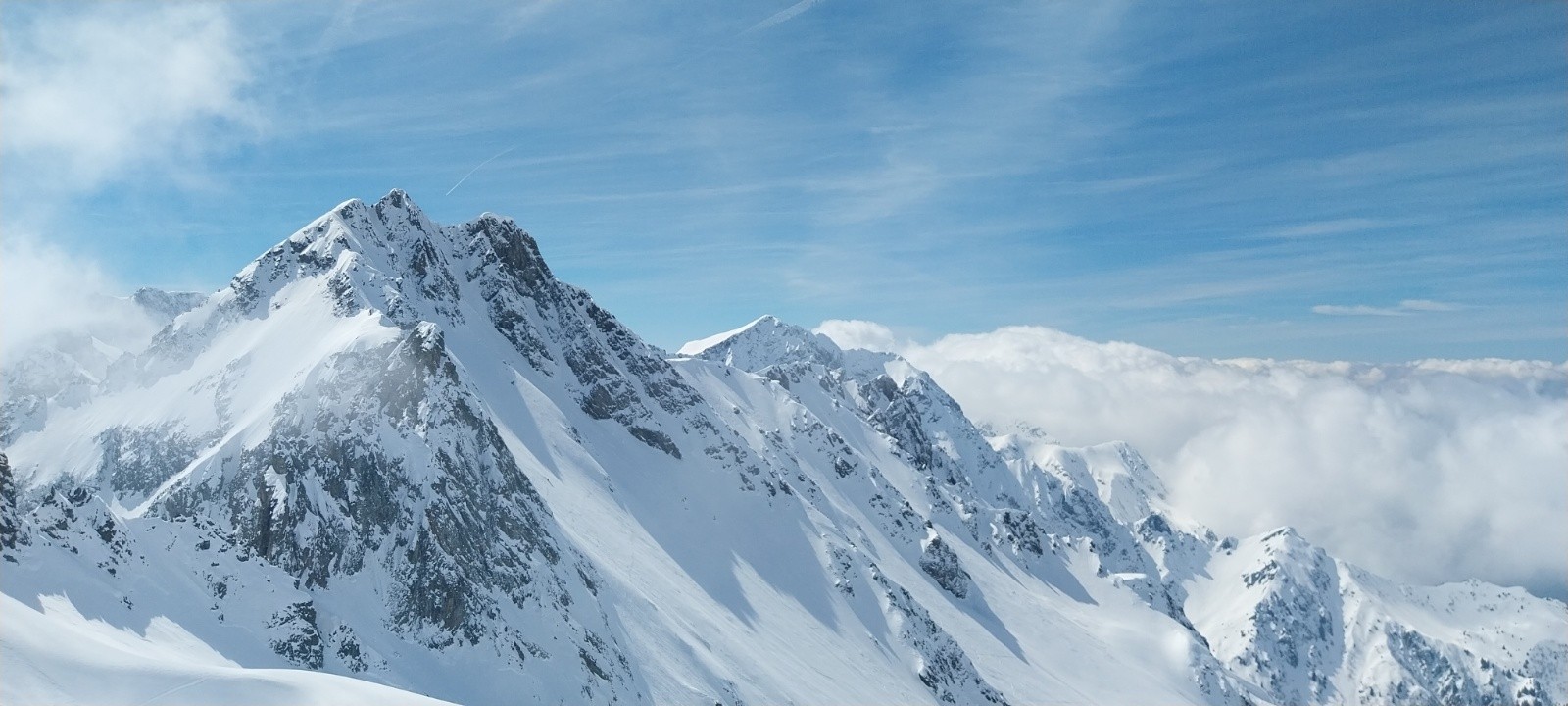 &nbsp;couloir N du Rocher de l'homme