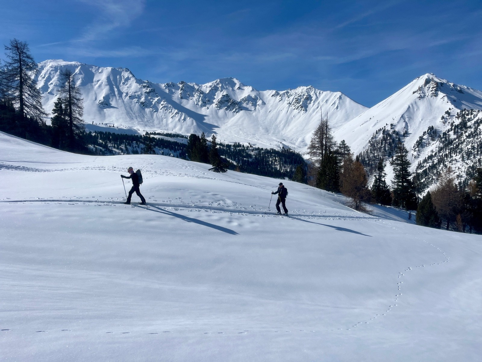 &nbsp;En montant à Chaudemaison