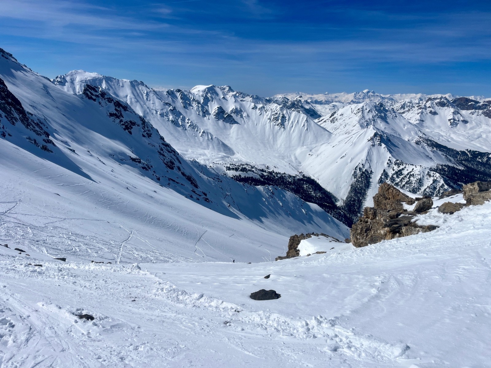 &nbsp;Versant W du col de Chaudemaison