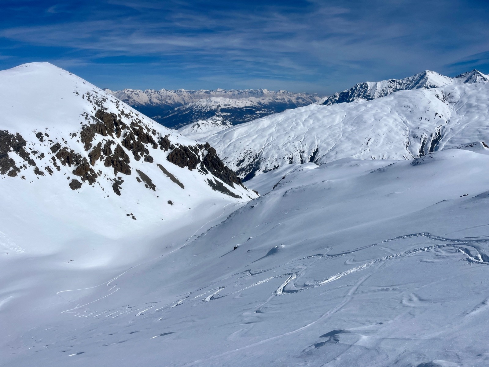 &nbsp;Versant N du col de Chaudemaison