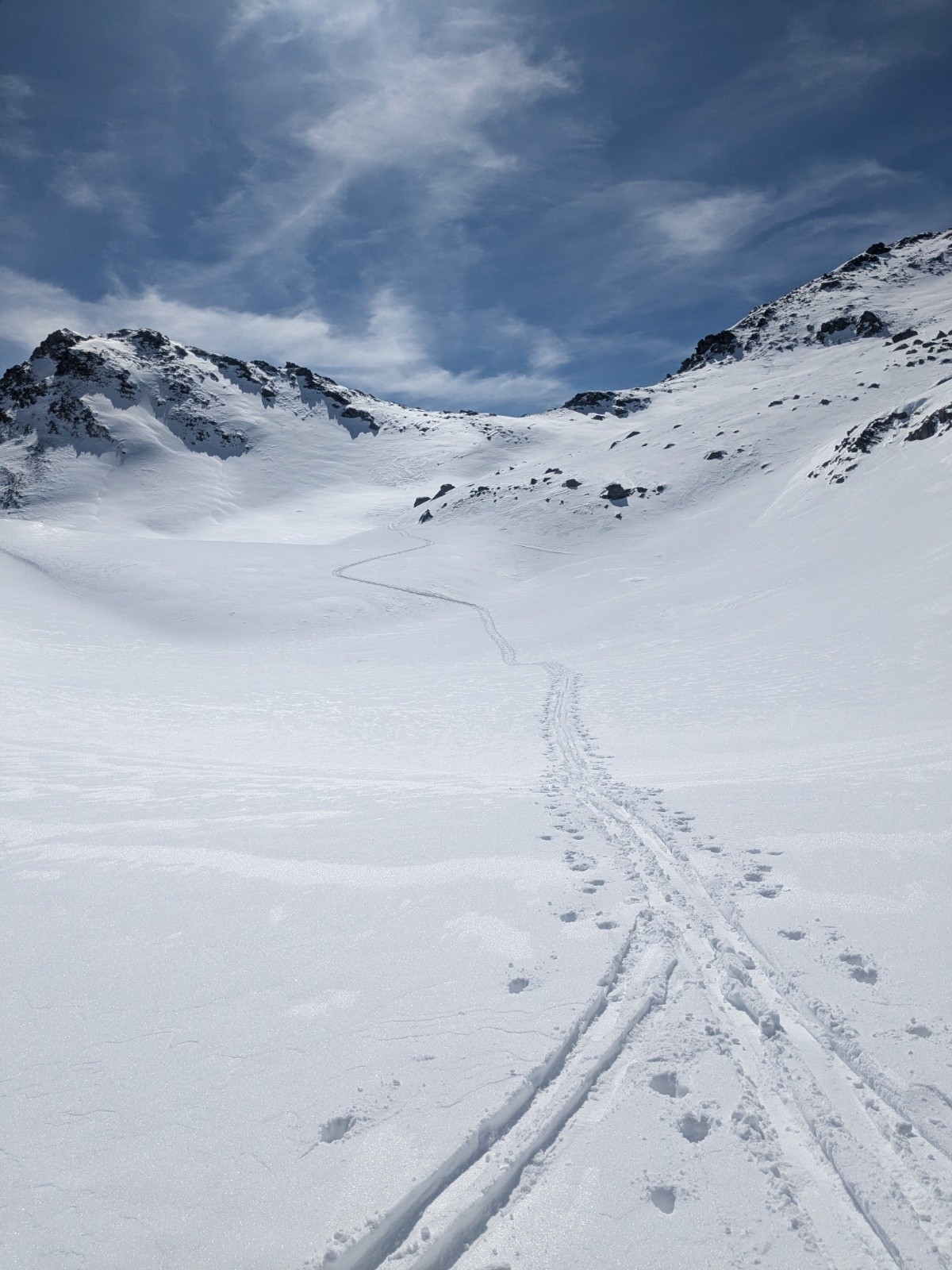 Au dessus du lac noir