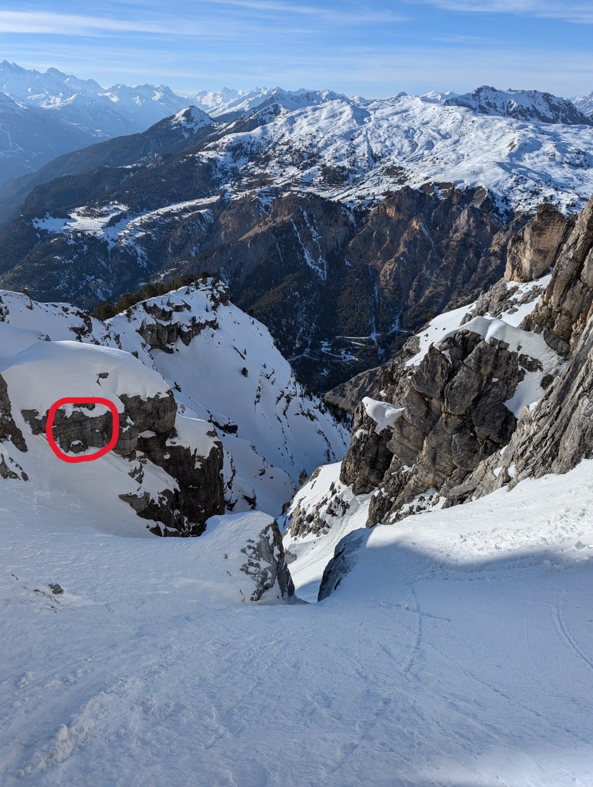 l'emplacement du relais