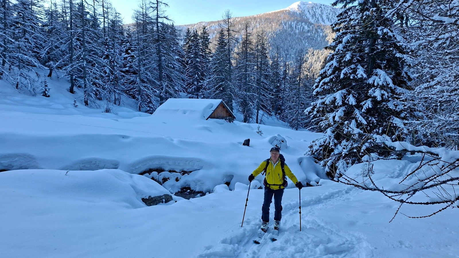 &nbsp;On chausse a la Vacherie des Erps