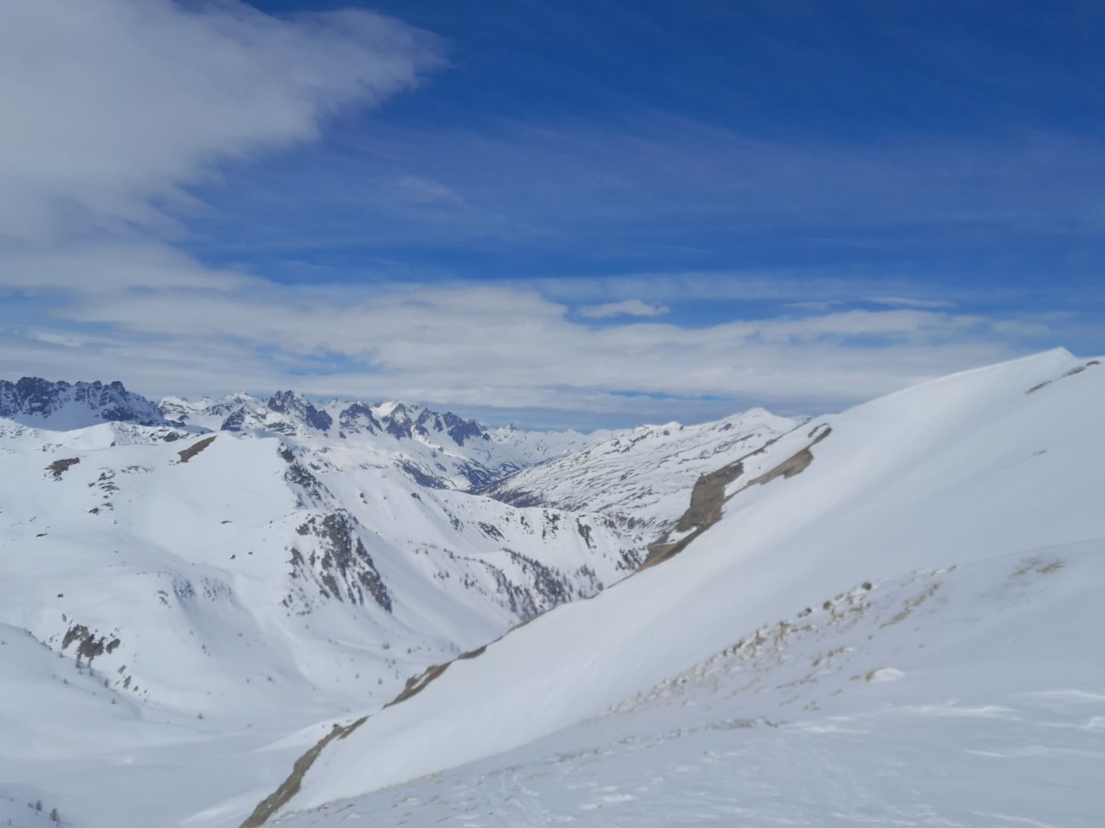 Vers le vallon de l'Oule