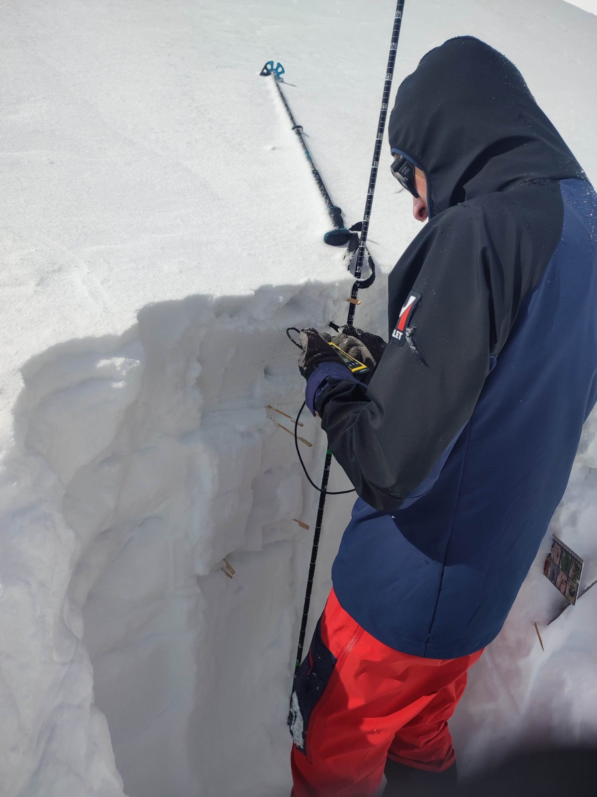 Lieu de sondage, 2450m en NE
