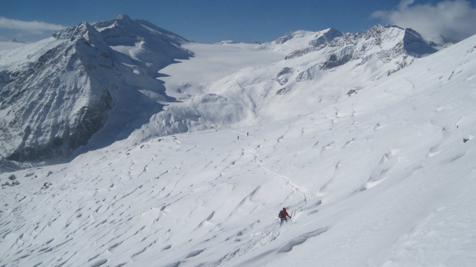 descente du Passo Presena