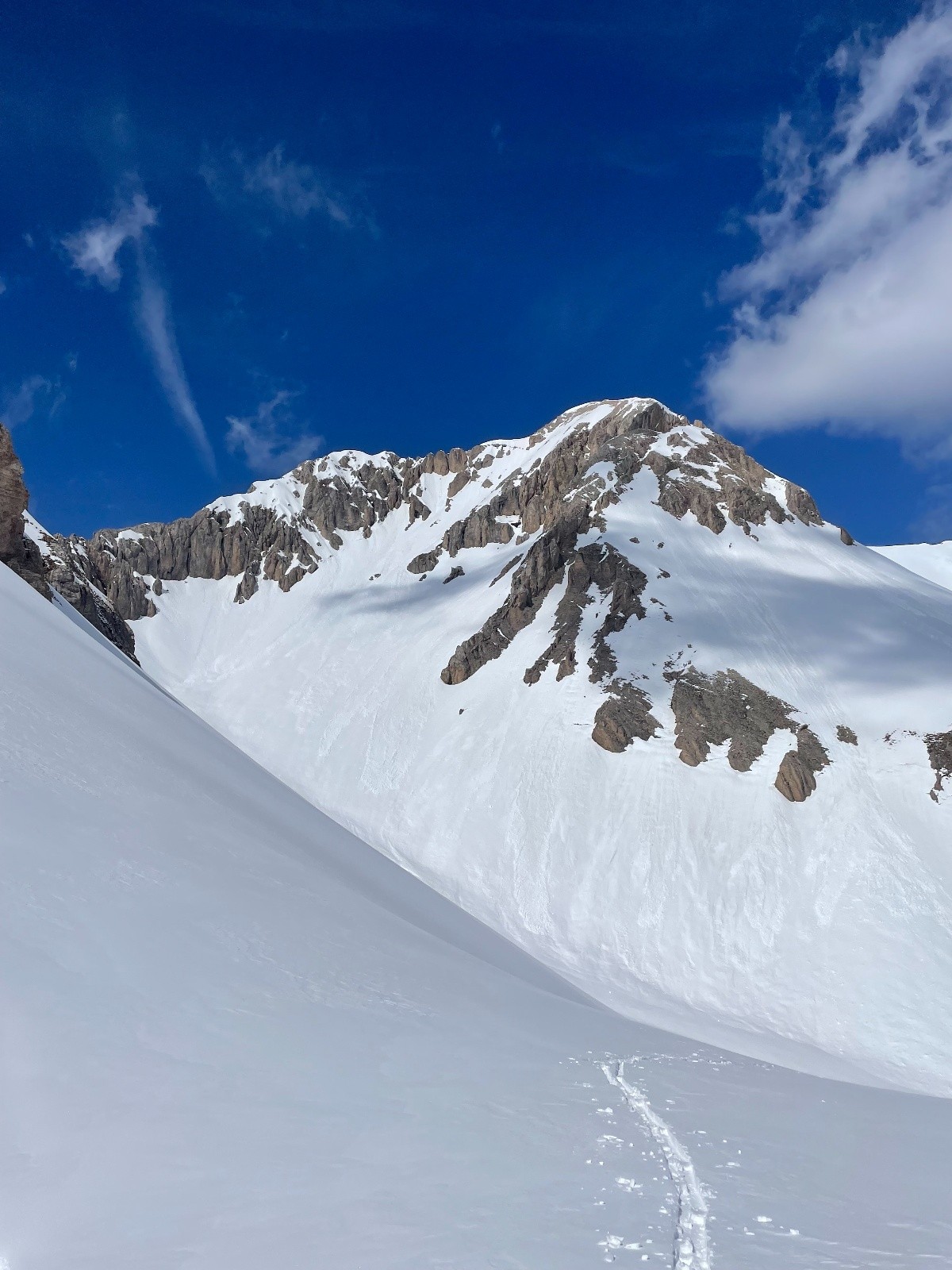 &nbsp;Tete de la cavale depuis col lapras
