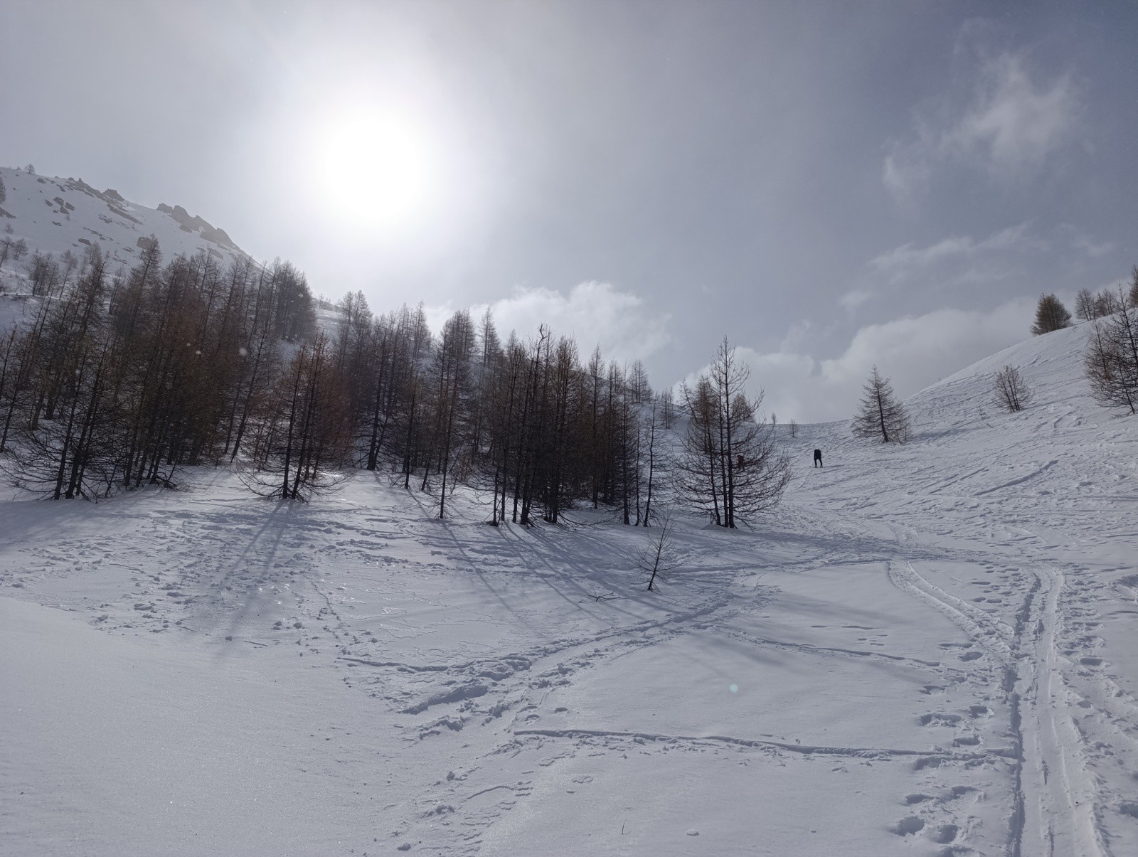 Les derniers mètres.. avant le col