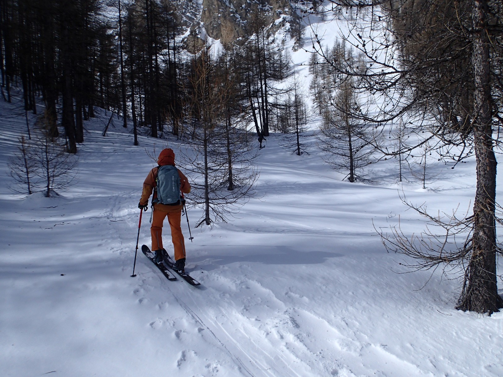 On poursuit dans le vallon de Fontouse...