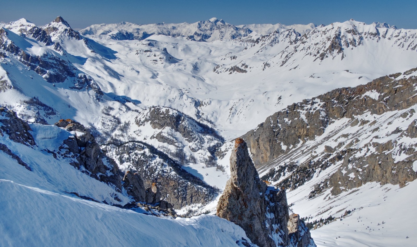 #48 J6 - Clot la Cime, versant Nord Ouest J6 - Clot la Cime, versant Nord Ouest