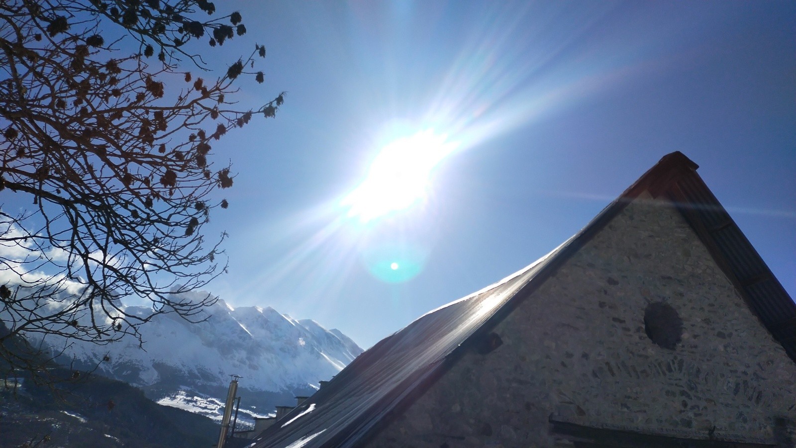 &nbsp;Départ du mas