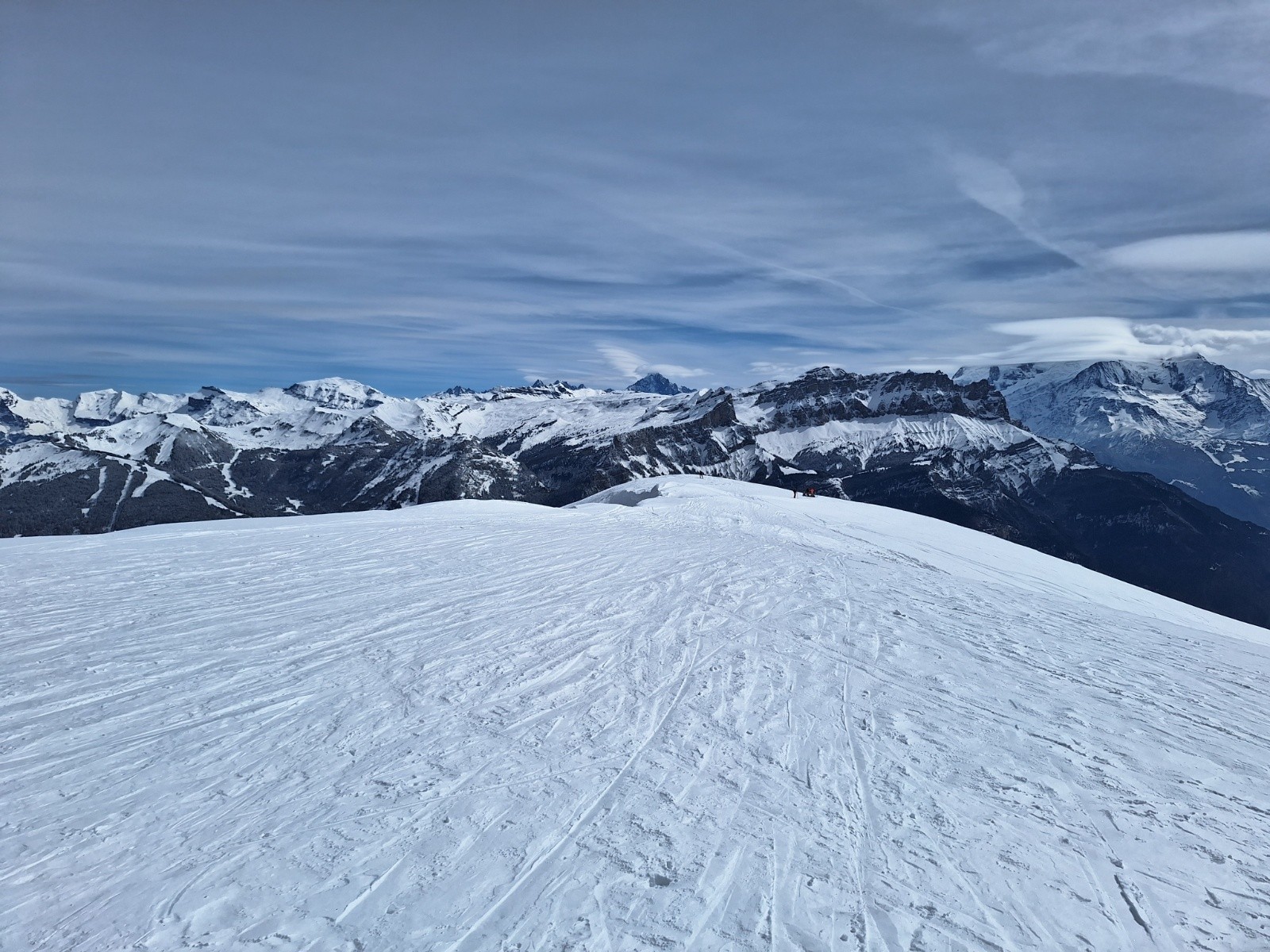 Buet, Fiz, Mont-blanc depuis la Sallaz