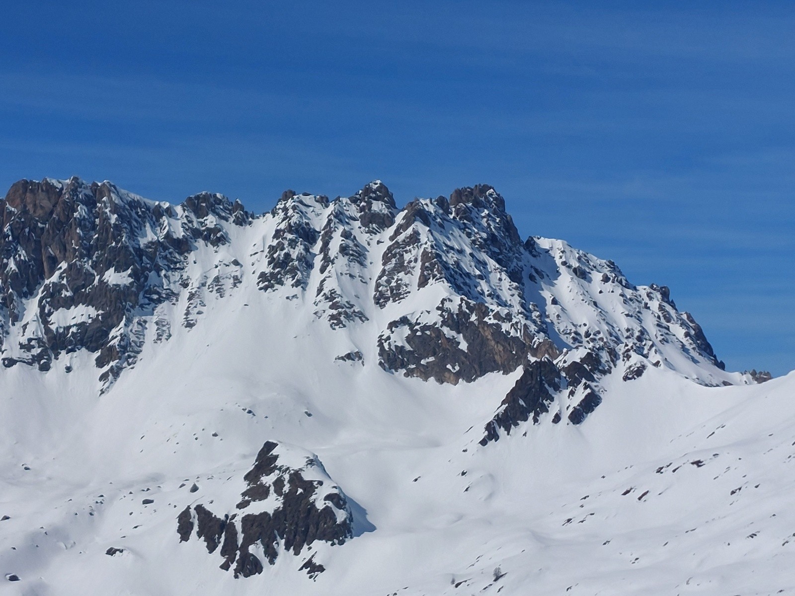 &nbsp;le Y de la crête de diable en super condi