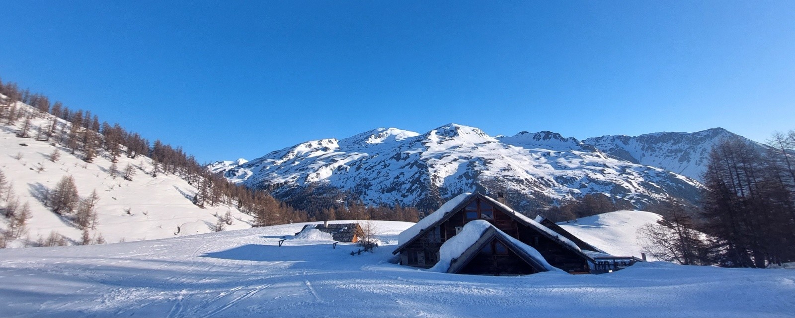 Le refuge au petit matin&nbsp;