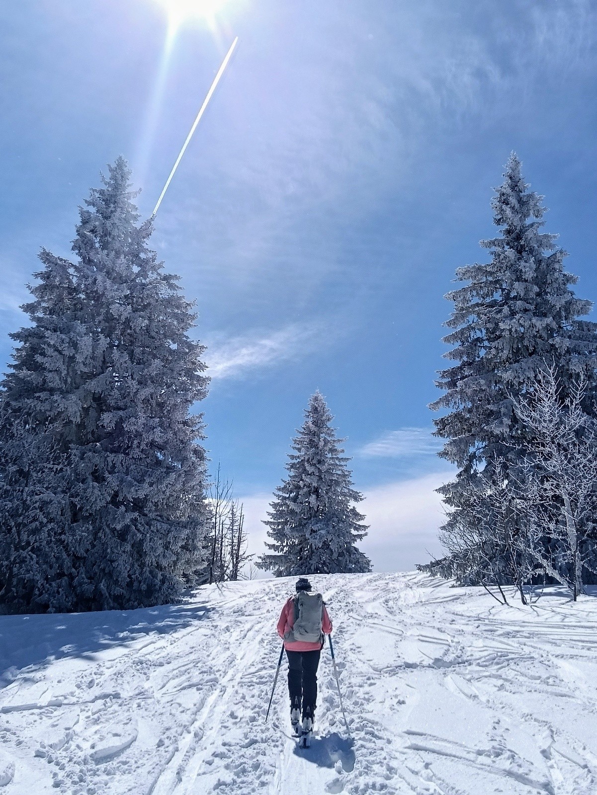 &nbsp;En arrivant en haut&nbsp;