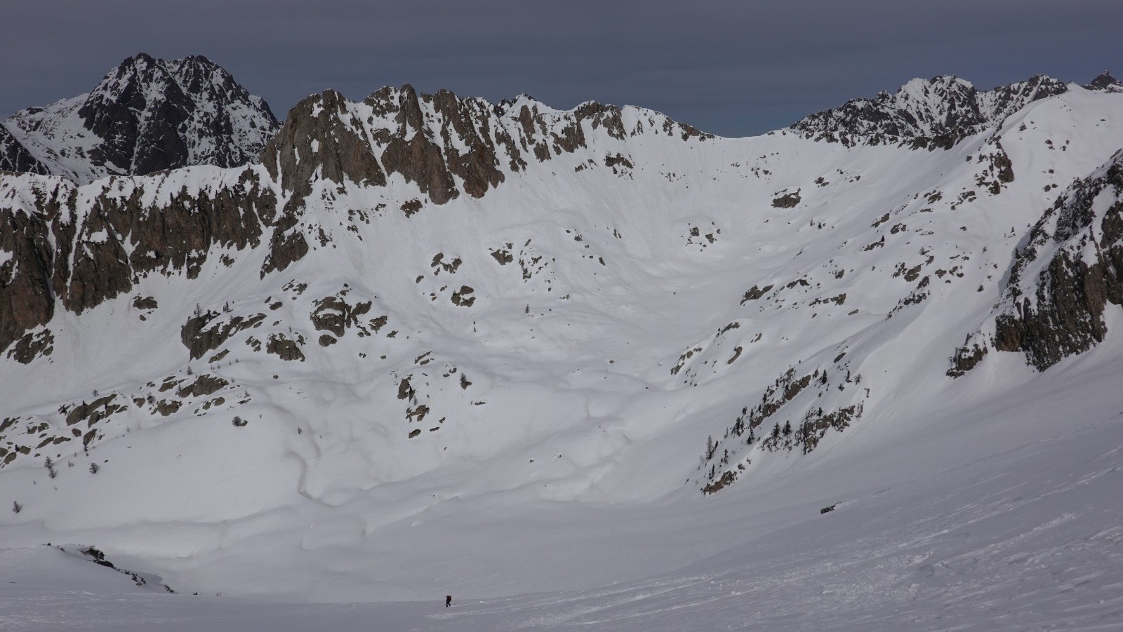 La descente dans le Val Morta