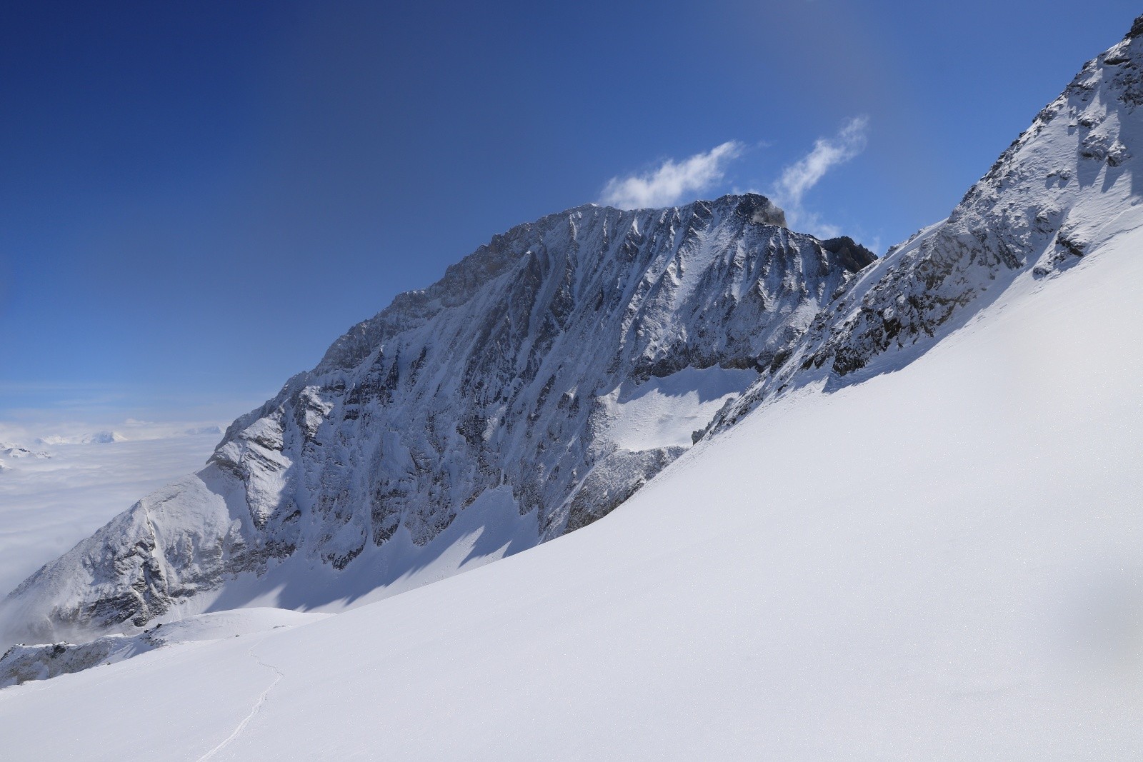 Splendide face Nord de la Dent Parrachée