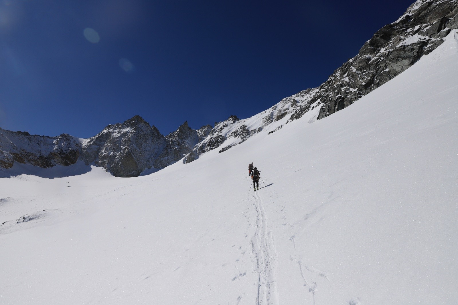 Partie supérieure du Glacier de la Mahure
