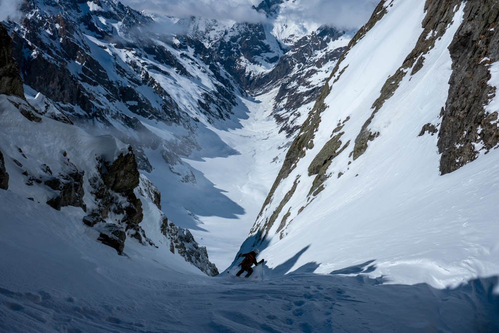 Emeric 1000m au dessus de la vallÃ©e !